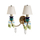 бра loft it grace 10203/2w green