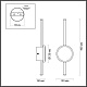 бра odeon light 4256/12wl