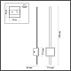 бра odeon light 4257/18wl