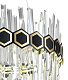 подвесная люстра natali kovaltseva led lamps 81321