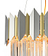 подвесная люстра natali kovaltseva queen 79006/6c brass silver
