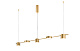 подвесной светильник crystal lux tristan tristan sp5 l1200 gold