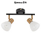 спот arte lamp falena a3117pl-2bk