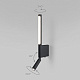 настенный светодиодный светильник elektrostandard sarca 4690389180583 40111/led черный a057584