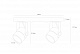 спот arte lamp mizar a1311pl-2wh