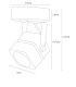 спот arte lamp misam a1315ap-1bk