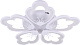 потолочная люстра natali kovaltseva led lamps 81230
