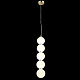 подвесной светильник natali kovaltseva led lamps 81100/5c gold white
