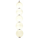 подвесной светильник natali kovaltseva led lamps 81100/5c gold white