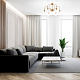 люстра на штанге escada gloss 1141/6pl clear