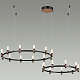 подвесная люстра odeon light candel 5009/98la