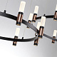 подвесная люстра odeon light candel 5009/98la