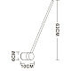 настенный светильник arte lamp polis a2027ap-1cc