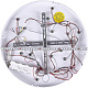 потолочная люстра natali kovaltseva star led lamps 81225