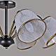 люстра на штанге illumico il0344-8csq-79 bk ab