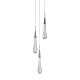подвесной светильник delight collection pour md2060-3a satin nickel