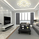 потолочная люстра natali kovaltseva groove led lamps 81194