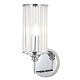 бра crystal lux gloria ap1 chrome