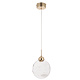 подвесной светильник crystal lux cielo sp3w led gold
