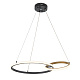 подвесной светильник escada relation 10230/2led black/gold