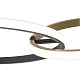 подвесной светильник escada relation 10230/2led black/gold