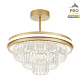 люстра на штанге natali kovaltseva crystal led lamps 81115/3c