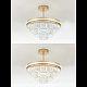 люстра на штанге natali kovaltseva crystal led lamps 81115/3c