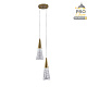 подвесной светильник natali kovaltseva triangle led lamps 81117/2c