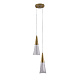 подвесной светильник natali kovaltseva triangle led lamps 81117/2c