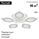 потолочная люстра natali kovaltseva led light led lamps 81167