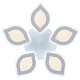 потолочная люстра natali kovaltseva led light led lamps 81167