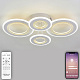 потолочная люстра natali kovaltseva groove led lamps 81196