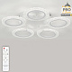 потолочная люстра natali kovaltseva simply led lamps 81122/5c
