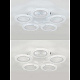 потолочная люстра natali kovaltseva simply led lamps 81122/5c