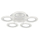 потолочная люстра natali kovaltseva simply led lamps 81122/5c
