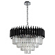 подвесная люстра natali kovaltseva darian 76017/10c chrome black