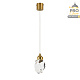 подвесной светильник indigo cristallo 12053/1p brass v000132l
