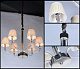 подвесная люстра delight collection brch9021-6 nickel