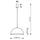 подвесной светильник lighthall aurora 30 lh032034