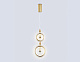 подвесной светильник ambrella light high light crystal lh31127