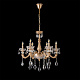 подвесная люстра crystal lux elizabeth sp6 brass