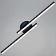 настенный светильник reluce 31107-0.2-02l bk