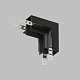 соединитель для шинопровода denkirs smart 48v hide tr8546-bk