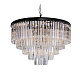 подвесная люстра delight collection odeon 10a black/clear