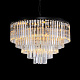 подвесная люстра delight collection odeon 10a black/clear