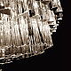 подвесная люстра delight collection odeon 10a black/clear