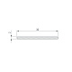 полоса arlight arh-w30-3000 white (алюминий) 063288