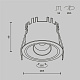 встраиваемый светильник maytoni technical dip t dl128-10w4k-b