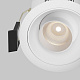 встраиваемый светильник maytoni technical dip t dl128-10w4k-w
