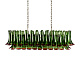 подвесная люстра loft it lilou 10600/1200r green red
